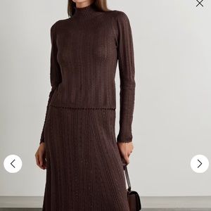 Doen Minou alpaca + silk knit turtleneck - like new